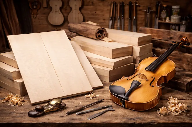 Resonanzfichte für Geigenbau – Tonewood Berkmann